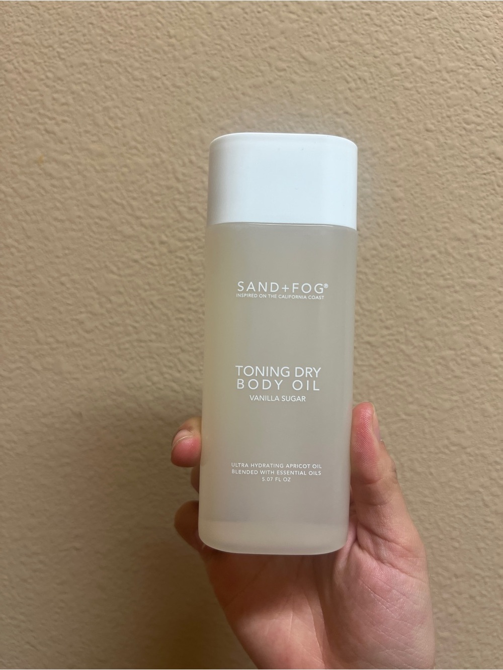 Sand + Fog TONNING DRY BODY OIL Vanilla Sugar 5.07 Oz NEW